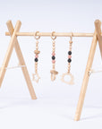 Wooden Baby Gym for Early Development and Play