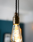 Wooden Beam Cluster Pendant Light | Reclaimed Kitchen Island & Dining Lighting UK