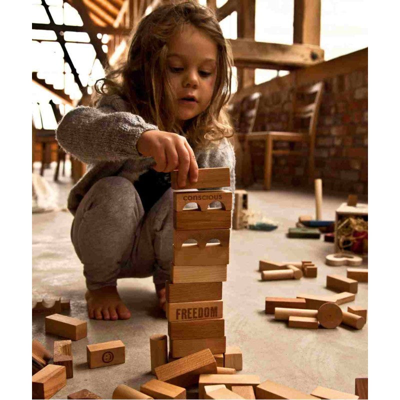 Delicate &amp; Eco-Friendly Wooden Story Blocks - Inspire Imagination and Creativity by Wooden Story at www.brixbailey.com