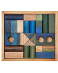 Eco-Friendly Wooden Block Set for Creative Play - Enhances Imagination & Coordination by Wooden Story at www.brixbailey.com