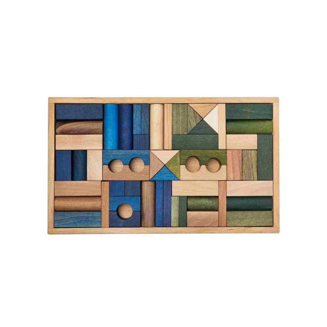 Creative & Educational Wooden Block Set by Wooden Story - Eco-Friendly and Safe for Kids by Wooden Story at www.brixbailey.com