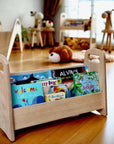 Wooden Bookshelf / Small-Medium-Large Size-6