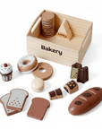 Wooden Box Dessert Set