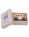 Wooden English Taxi Toy Car