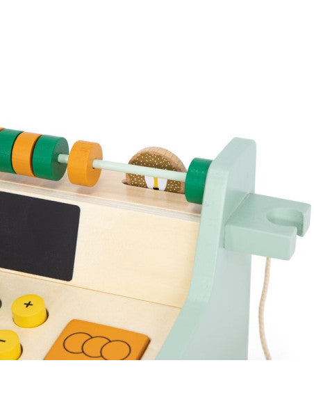 Interactive Wooden Cash Register – Fun &amp; Educational Toy by Trixie Baby at brixbailey.com