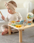 Five in One Wooden Educational Activity Table