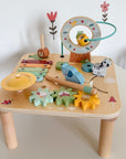 Five in One Wooden Educational Activity Table
