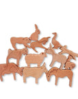 Wooden Farm Animals Set-0
