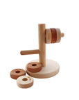 Wooden Horizontal Tower Puzzle for Curious Kids
