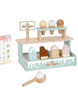 Wooden Ice Cream Stand Play Set for Kids