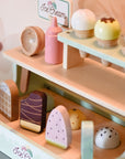 Wooden Ice Cream Stand Play Set for Kids