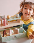 Wooden Ice Cream Stand Play Set for Kids