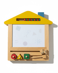 Wooden Magnetic Drawing Board with Shapes