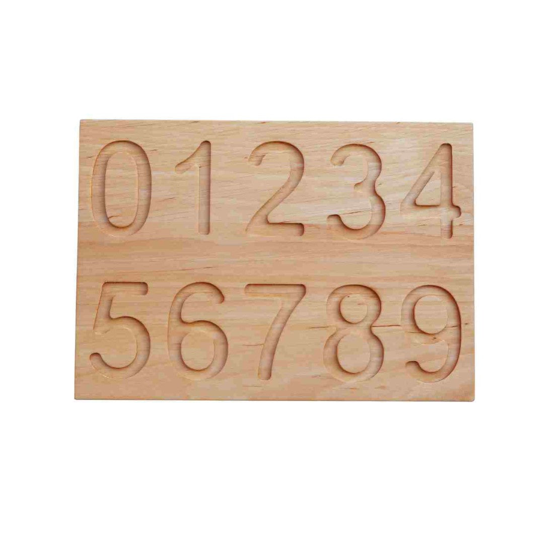 Wooden Numeric Board by Wooden Story - Educational &amp; Eco-Friendly Toy for Early Learning by Wooden Story at www.brixbailey.com