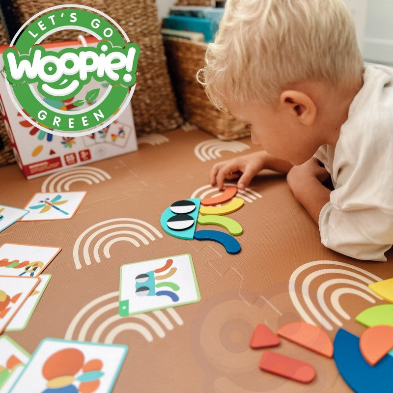 Wooden Montessori Puzzle for Creative Play