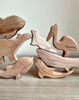Wooden Ocean Animals Set-3