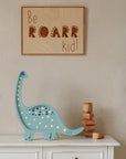 Wooden Poster - Be Roarr Kid
