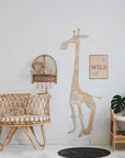 Wooden Poster - Be Wild Kid