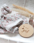 Wooden Pregnancy Milestone Disc Set