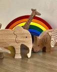 Wooden Safari Animals Set-1