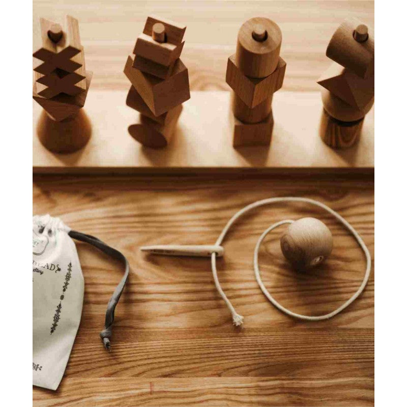 Wooden Story&#39;s Threading Needle Toy - Enhance Your Child&#39;s Motor Skills &amp; Creativity by Wooden Story at www.brixbailey.com