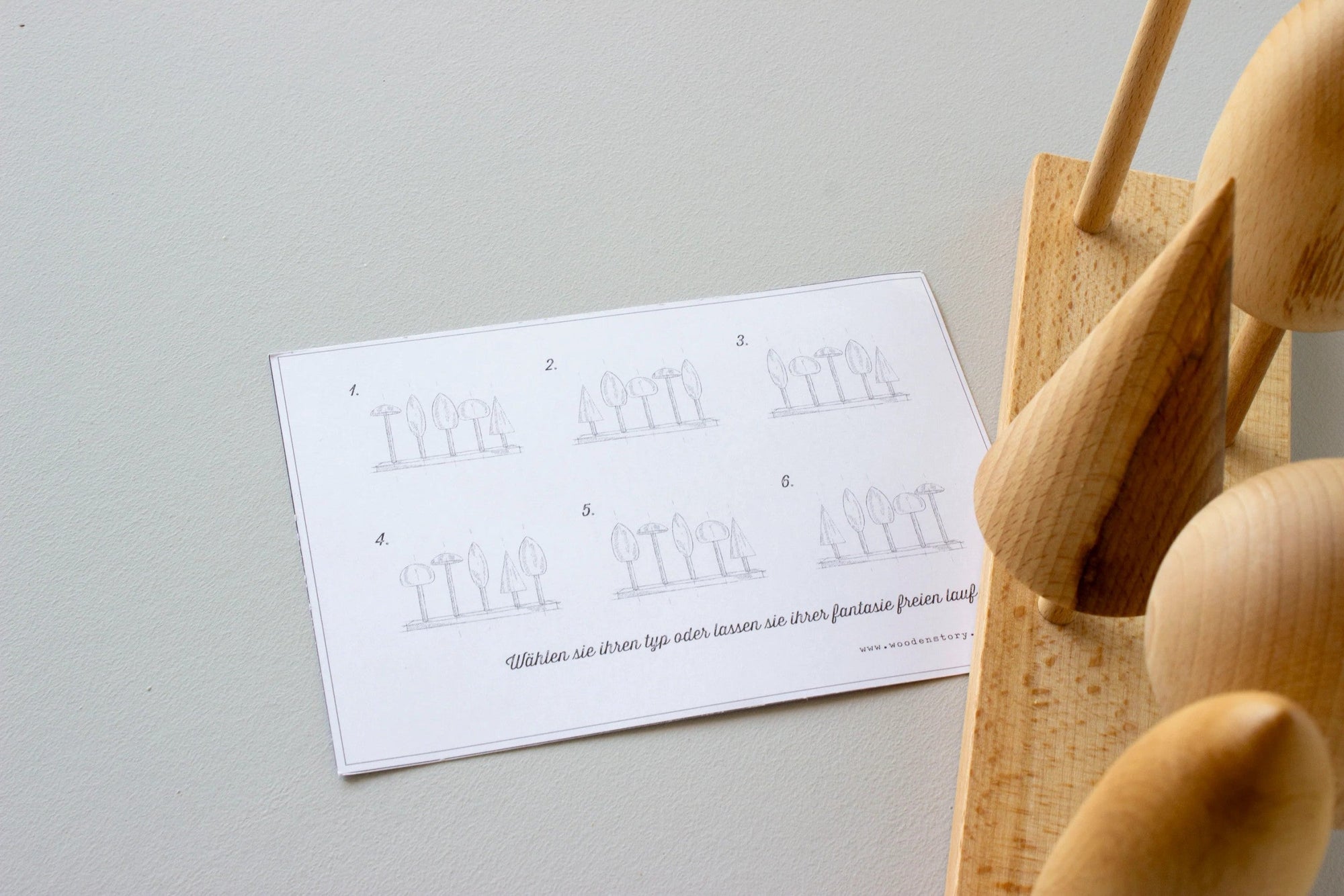 Wooden Tree Crown Puzzle - Educational Toy for Tree Shape Learning &amp; Creativity Enhancement by Wooden Story at www.brixbailey.com