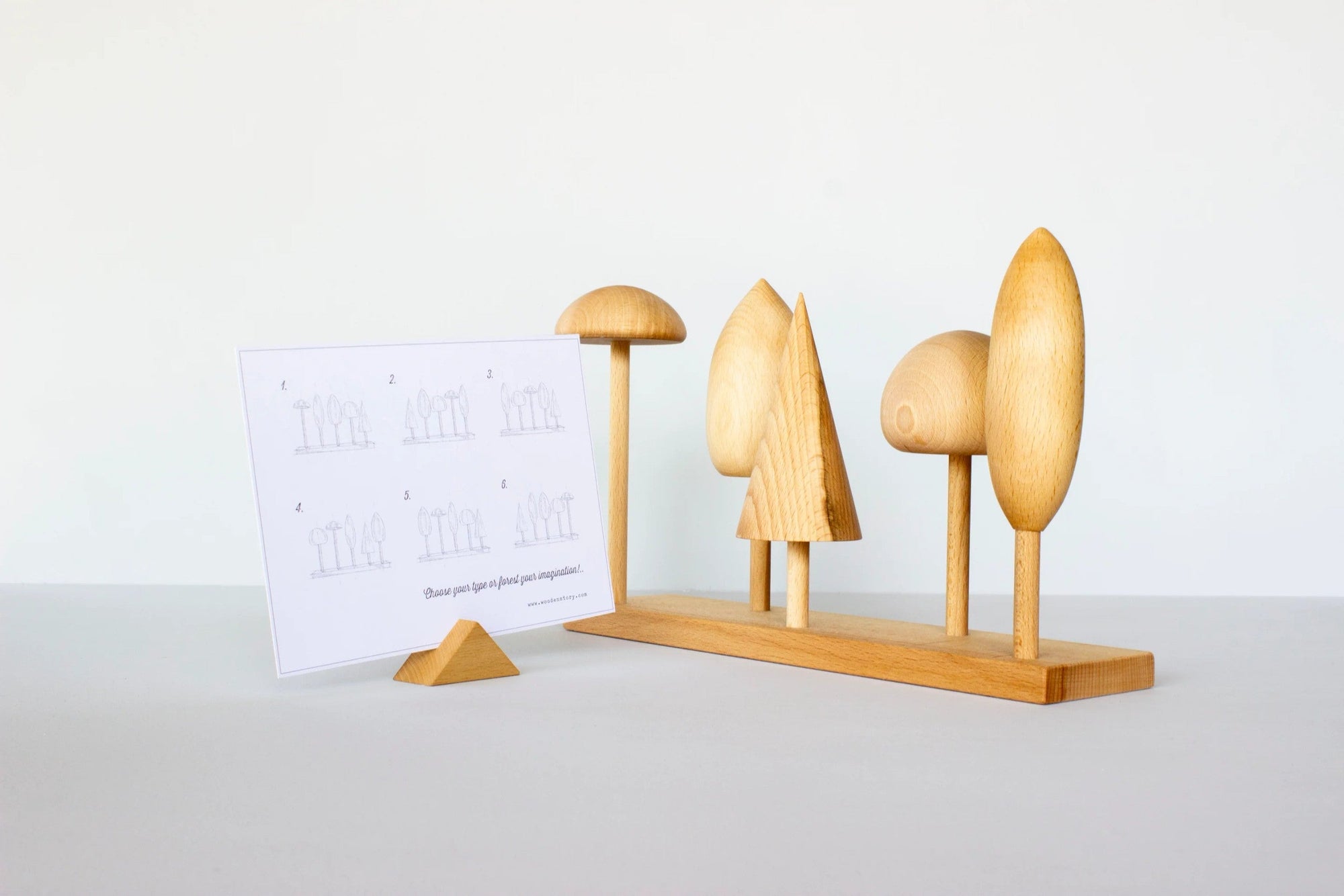Wooden Tree Crown Puzzle - Educational &amp; Eco-Friendly Toy for Creative Learning by Wooden Story at www.brixbailey.com