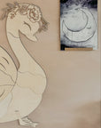 Wooden Wall Decoration - Swan