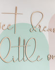 Wooden Wall Sign - Sweet Dreams Little One
