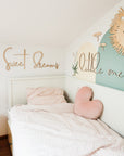 Wooden Wall Sign - Sweet Dreams Little One