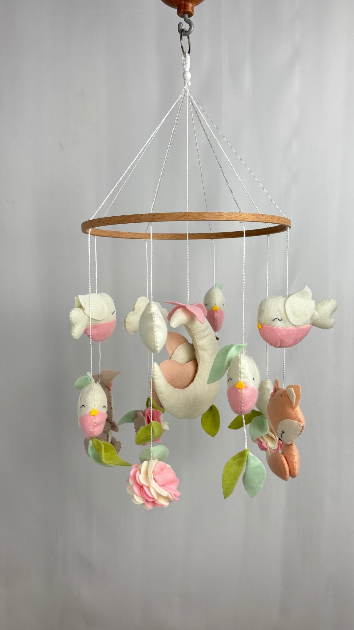Woodland Blossom Cot Mobile