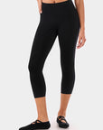 Tavi High Waisted Women's Crop Tight Leggings