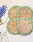 Seagrass Coasters - Olive (set of 4)