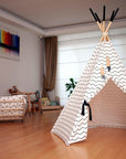 XL Teepee Tent and Play Mat Set-5