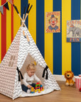 XL Teepee Tent and Play Mat Set-0