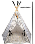 XL Teepee Tent and Play Mat Set-2