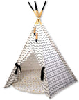 XL Teepee Tent and Play Mat Set-3
