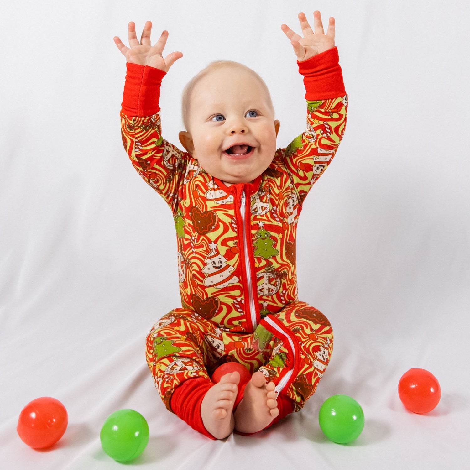 Buttery Soft Bamboo Zip-Onsie Sleeper with Fold Over Hands & Feet - Snuggle & Play by NIXX BABY at brixbailey.com