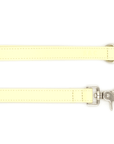 Yellow Leather Dog Lead