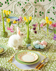 Yellow Trim Placemats - Set of 4