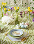 Yellow Trim Placemats - Set of 4