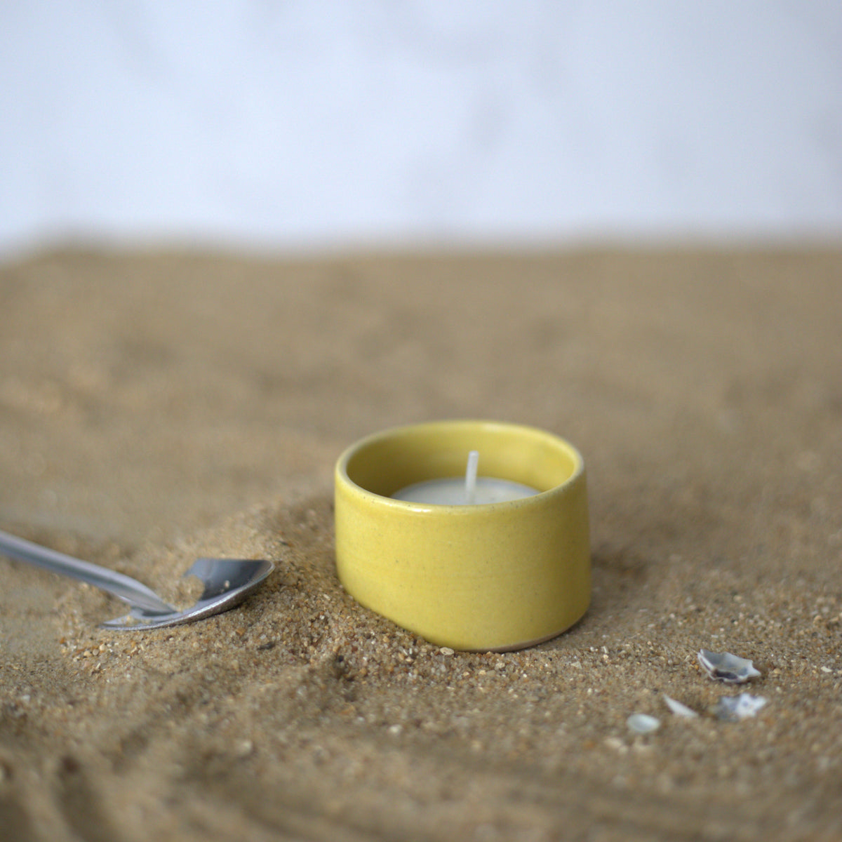 Sun Yellow Classic Tea Light Holders