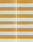Premium yellow striped porcelain tile, luxury anti-slip outdoor and indoor tile, durable 20x20cm ceramic flooring, best-selling design by Maria Starling Design at brixbailey.com