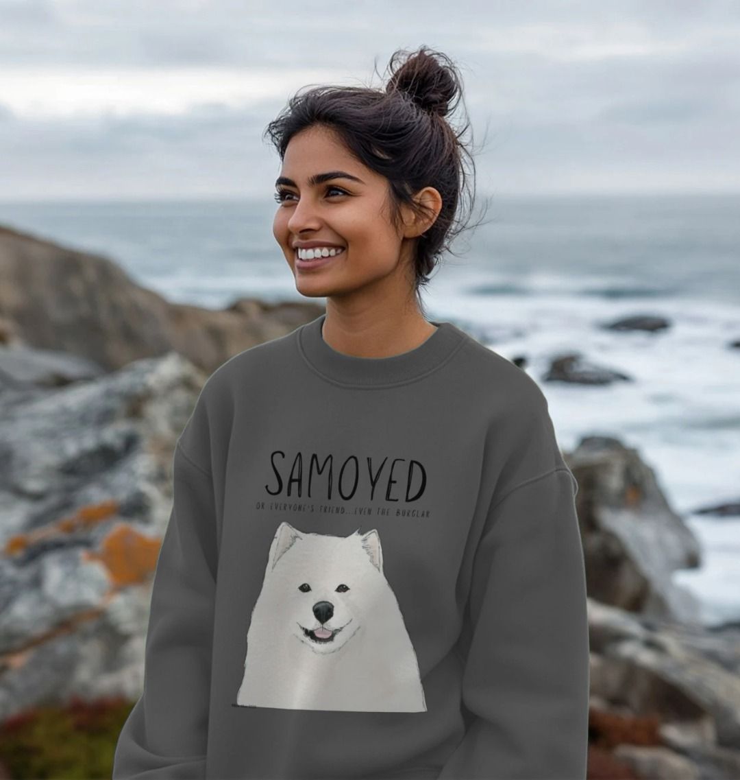 The Samoyed Sweatshirt: Snuggle Up With Fluff, Fun, and a Little Mischief