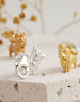 Yorkshire Terrier Silver Dog Charm