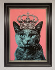 Your Majesty Cat Framed Print