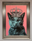 Your Majesty Cat Framed Print