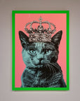 Your Majesty Cat Framed Print