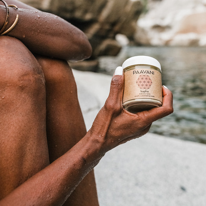 Kapha Cleanser &amp; Mask  | Ayurvedic Cleansing Grains for Oily, Congested Skin-4