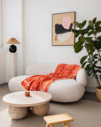Yuna cotton throw